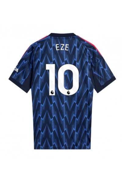 Arsenal Eberechi Eze #10 Jalkapallovaatteet Vieraspaita 2025-26 Lyhythihainen Arsenal Eberechi Eze #10 Jalkapallovaatteet Vieraspaita 2025-26 Lyhythihainen